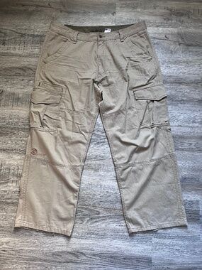 Levi’s SilverTab Trooper Cargo Pants Men’s 38x30 Beige Baggy Y2K Skater